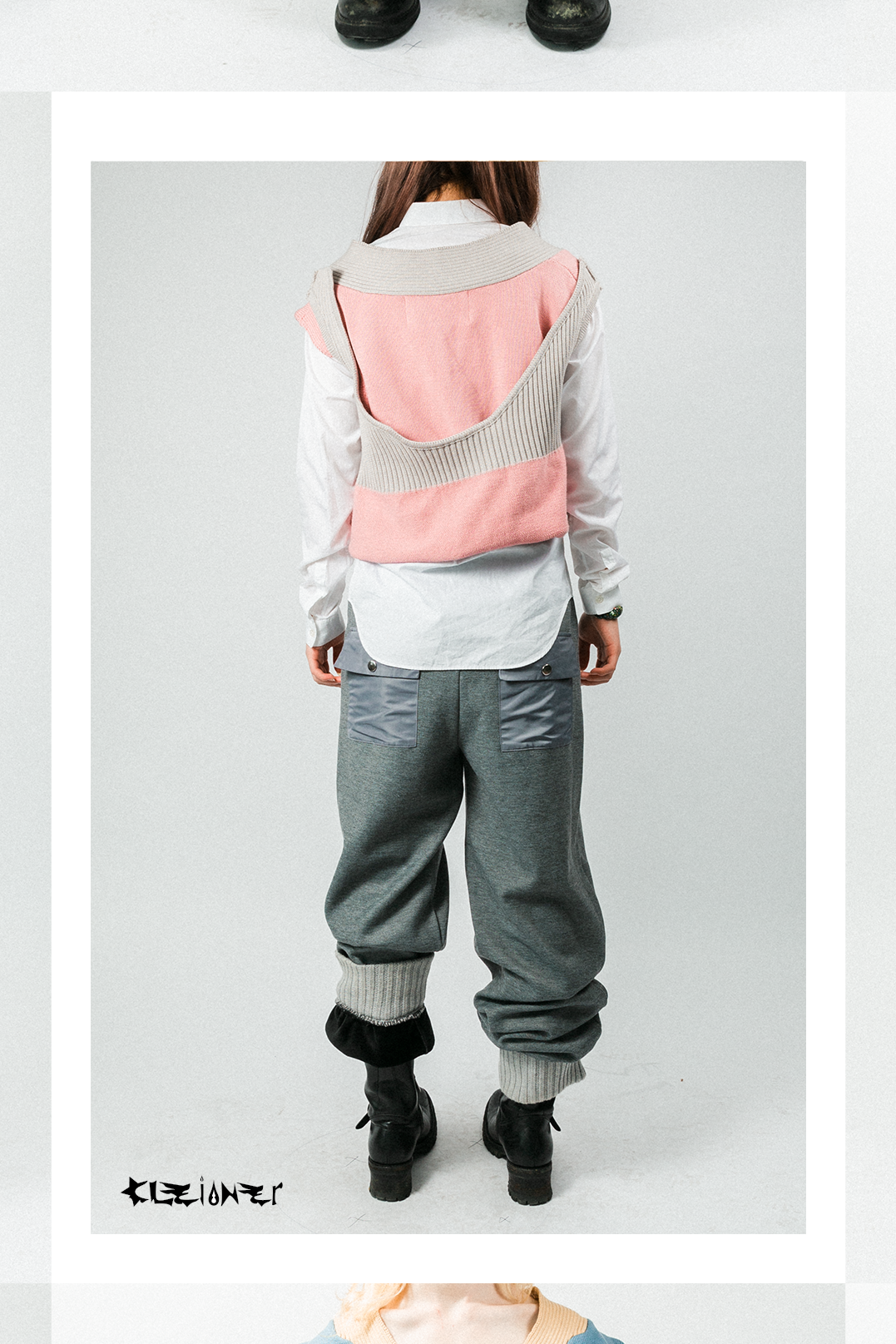 Gevonden Sweater vest sample pink