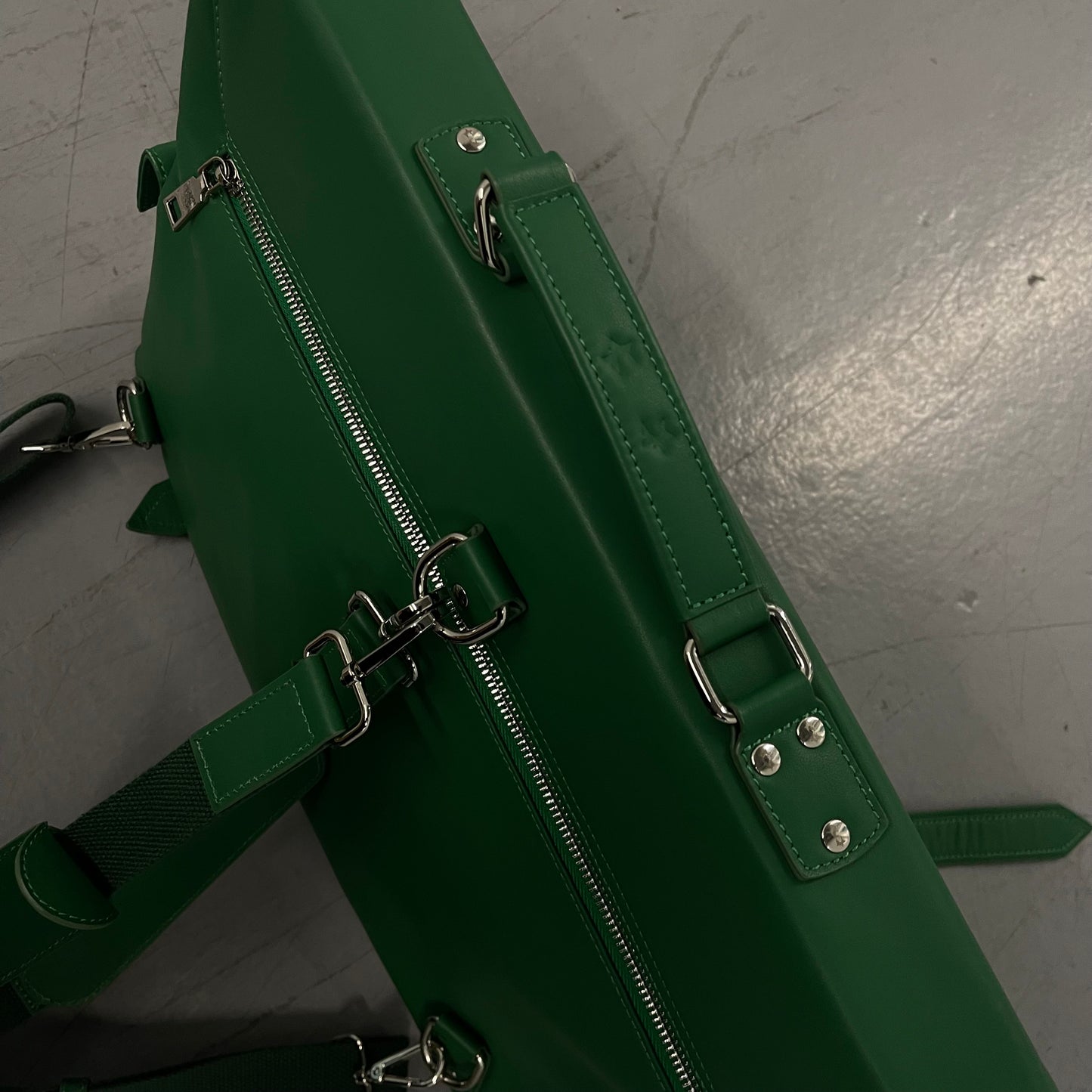 GREEN Holy Innocence Bible Bag