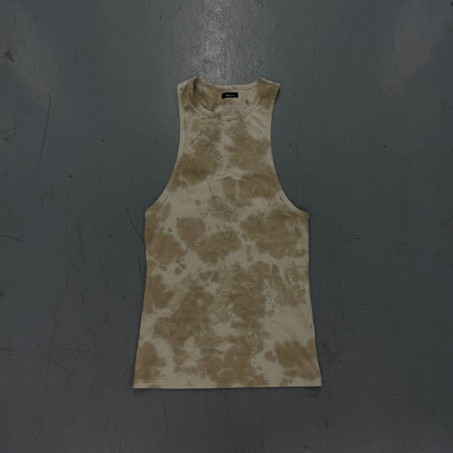 Oversized Coyote Racer tank top