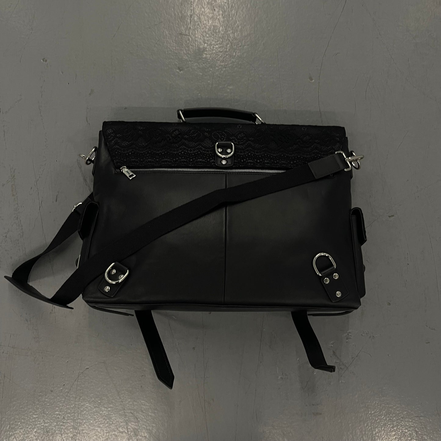 BLACK Holy Innocence Bible Laced Bag