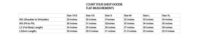 Count Your Sheep Hoodie
