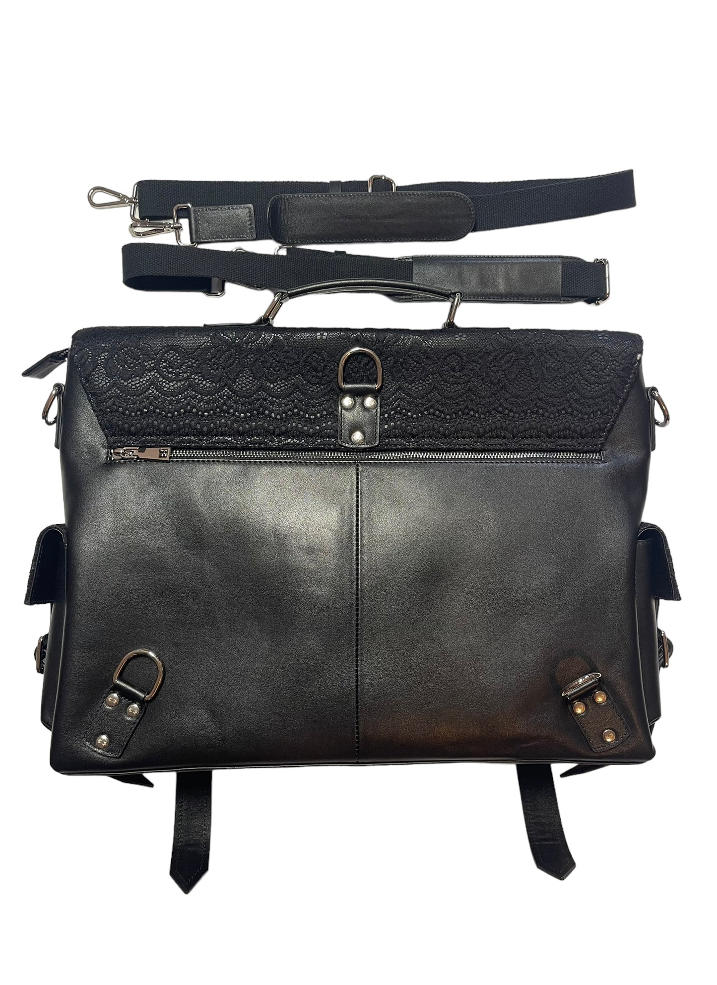 BLACK Holy Innocence Bible Laced Bag