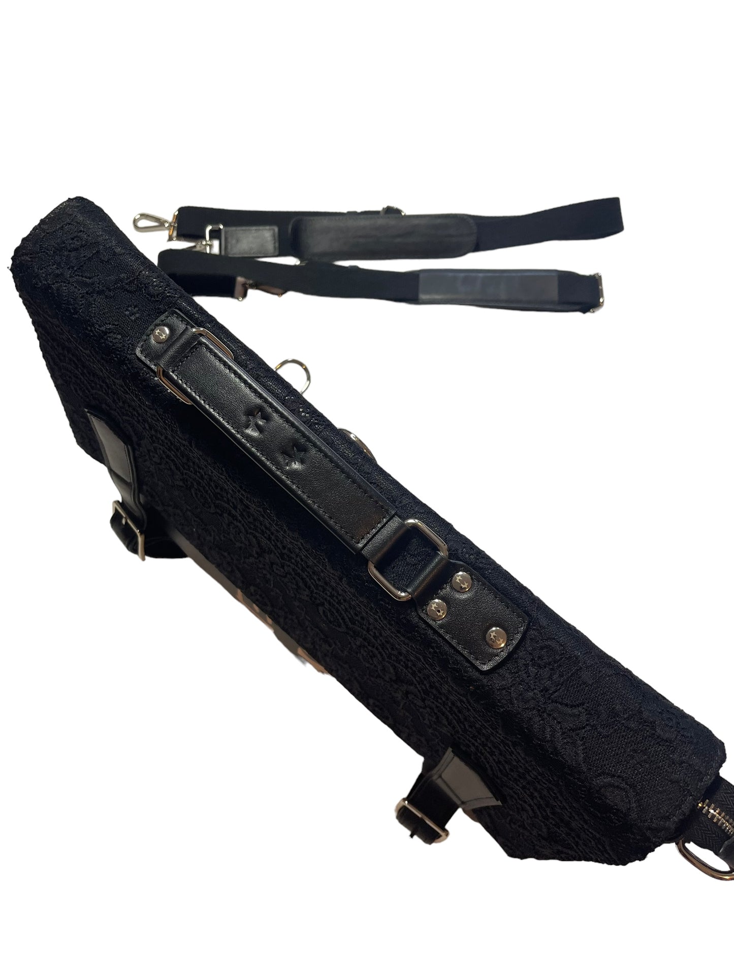 BLACK Holy Innocence Bible Laced Bag