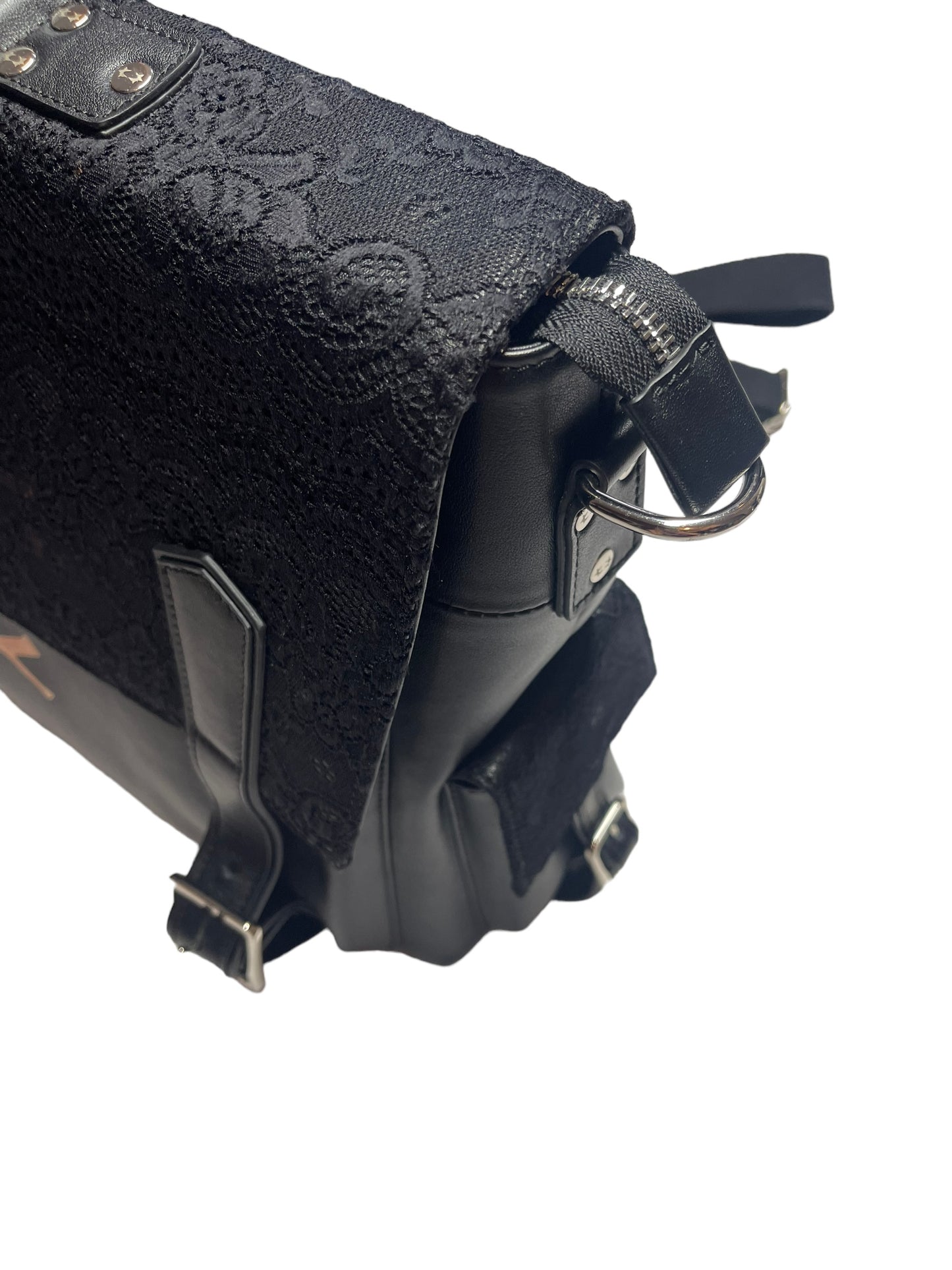 BLACK Holy Innocence Bible Laced Bag