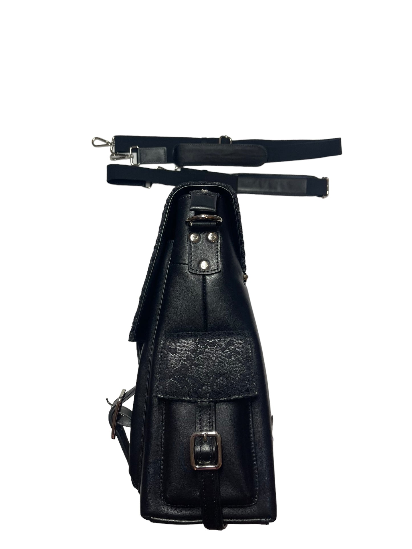 BLACK Holy Innocence Bible Laced Bag