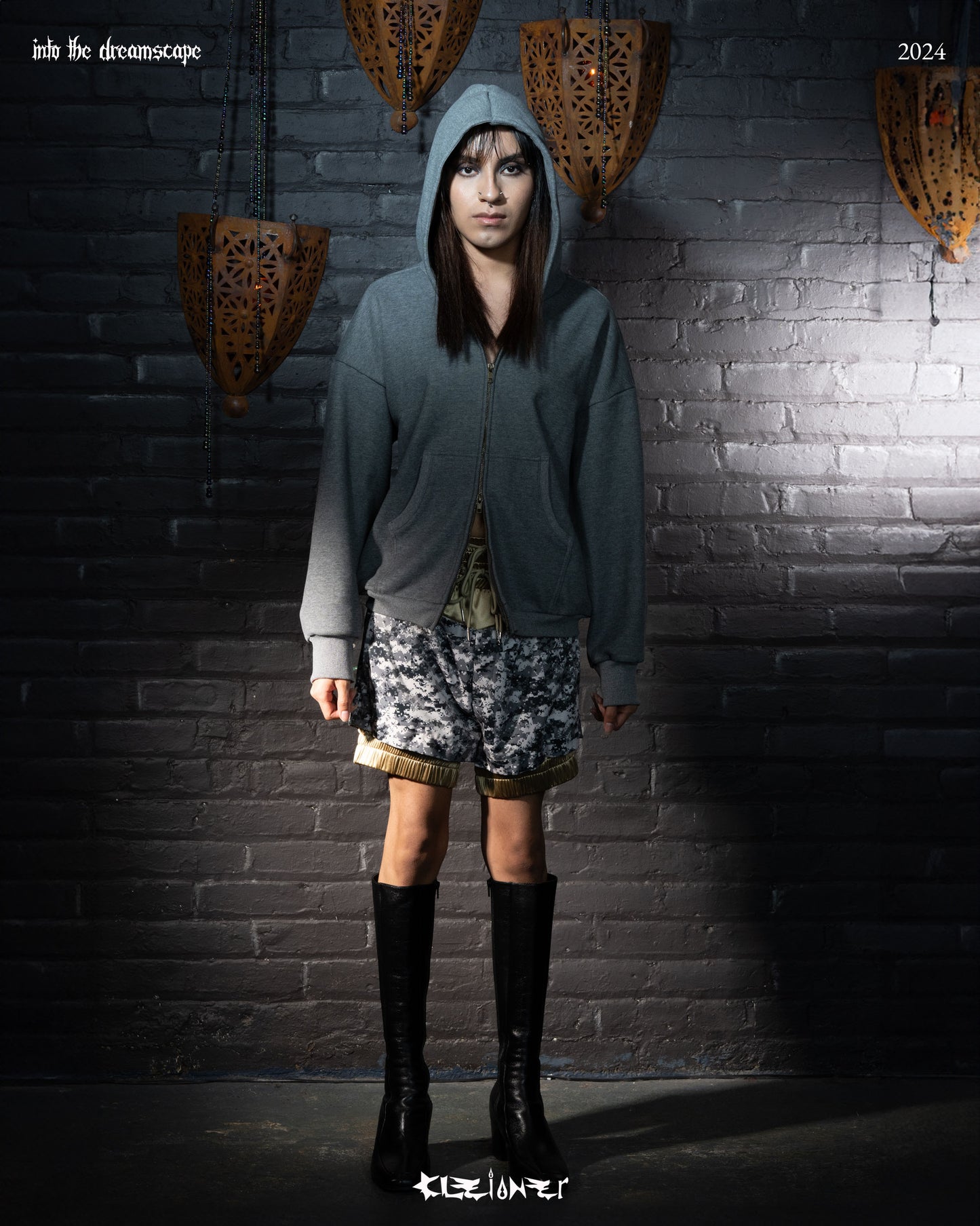 Digi Camo Love Bloomers shorts