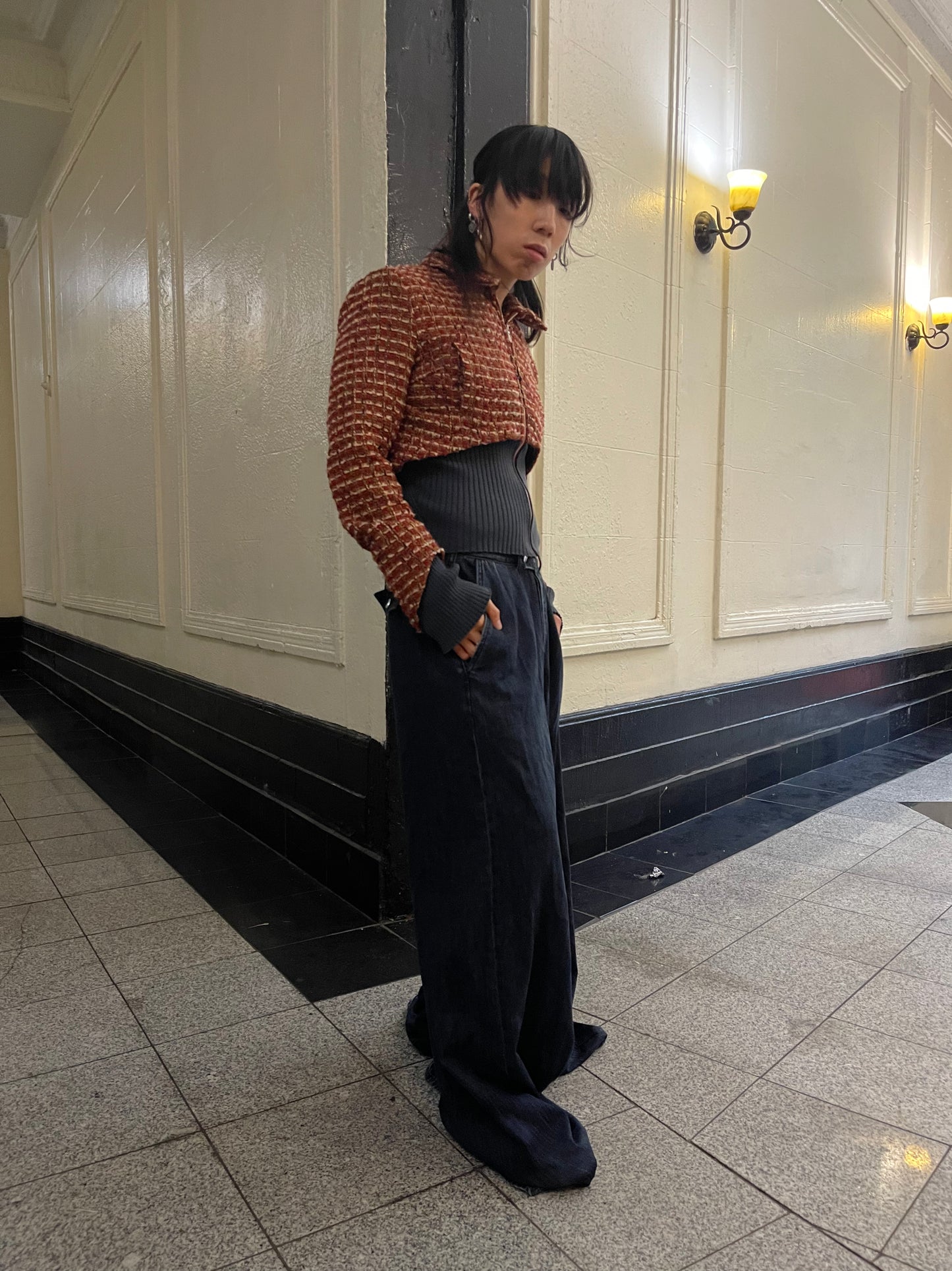 Tweed corset Marionette Jacket