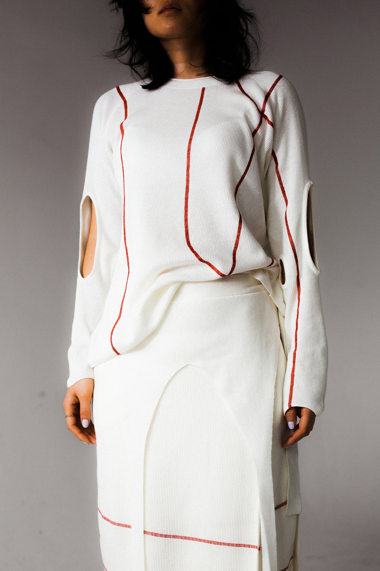 Cleioner Medical Cutout Long Sleeve