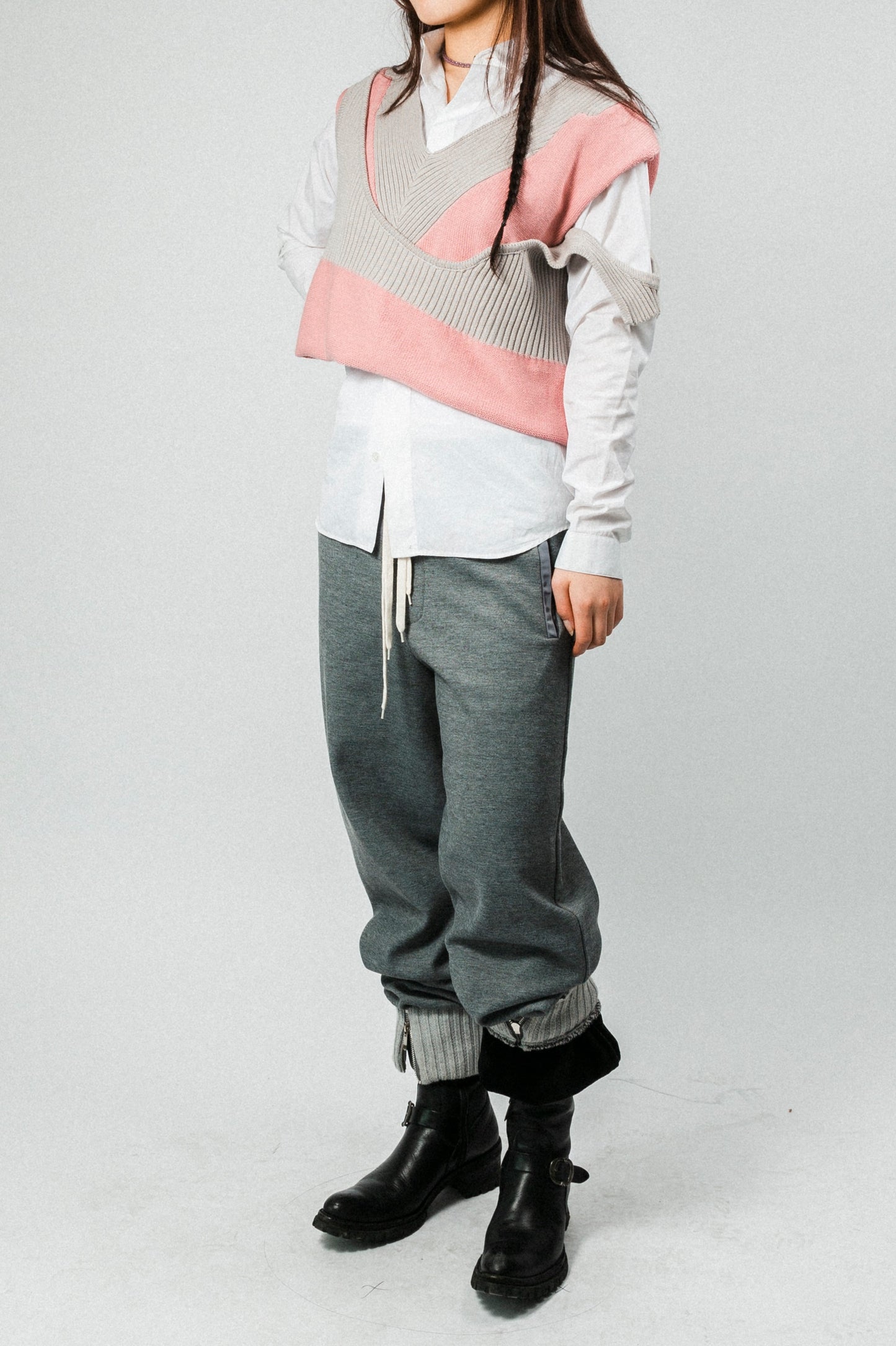 Velour Lined thick ribbed sweatpants