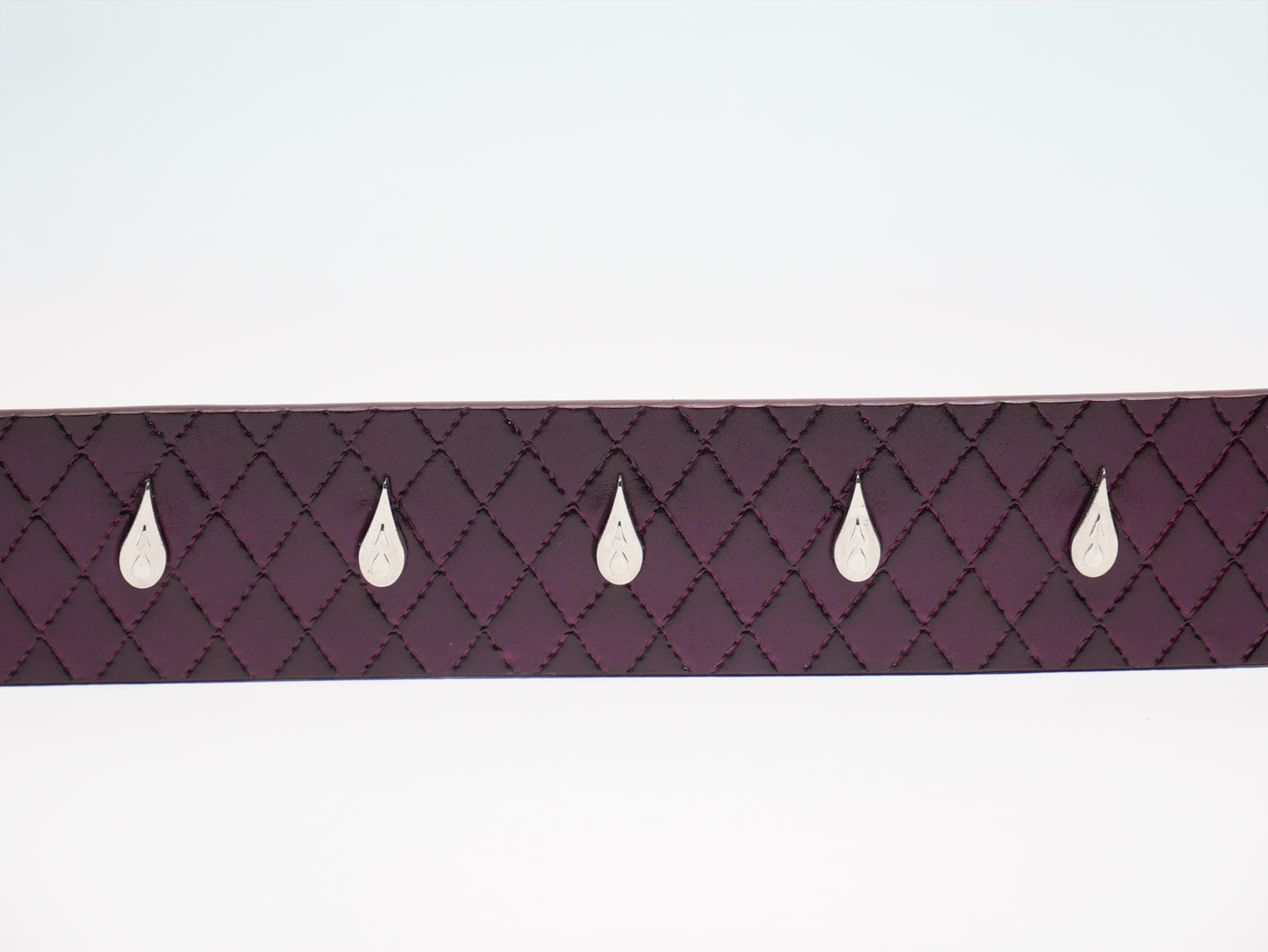 Tear Studded Belt [Quilted Purple]