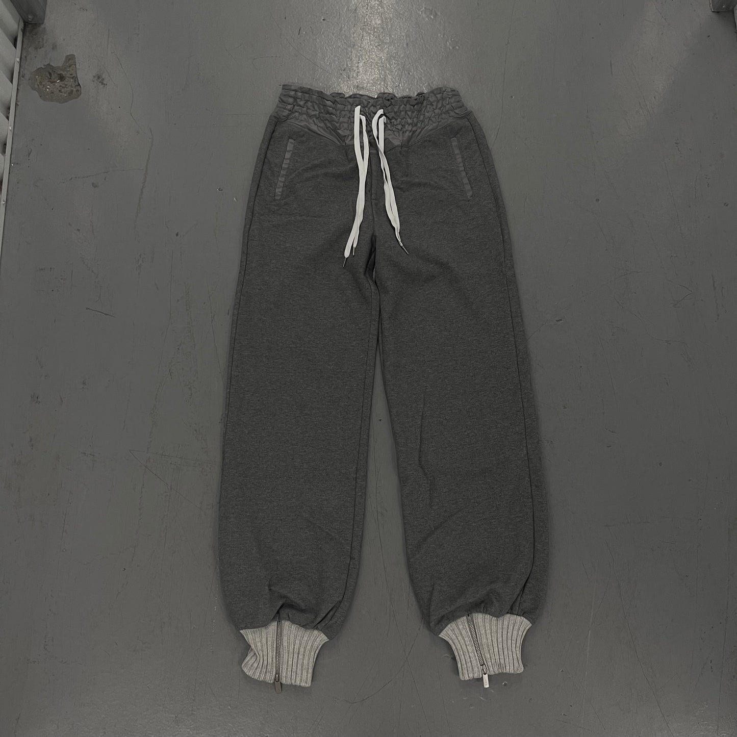 Velour Lined thick ribbed sweatpants