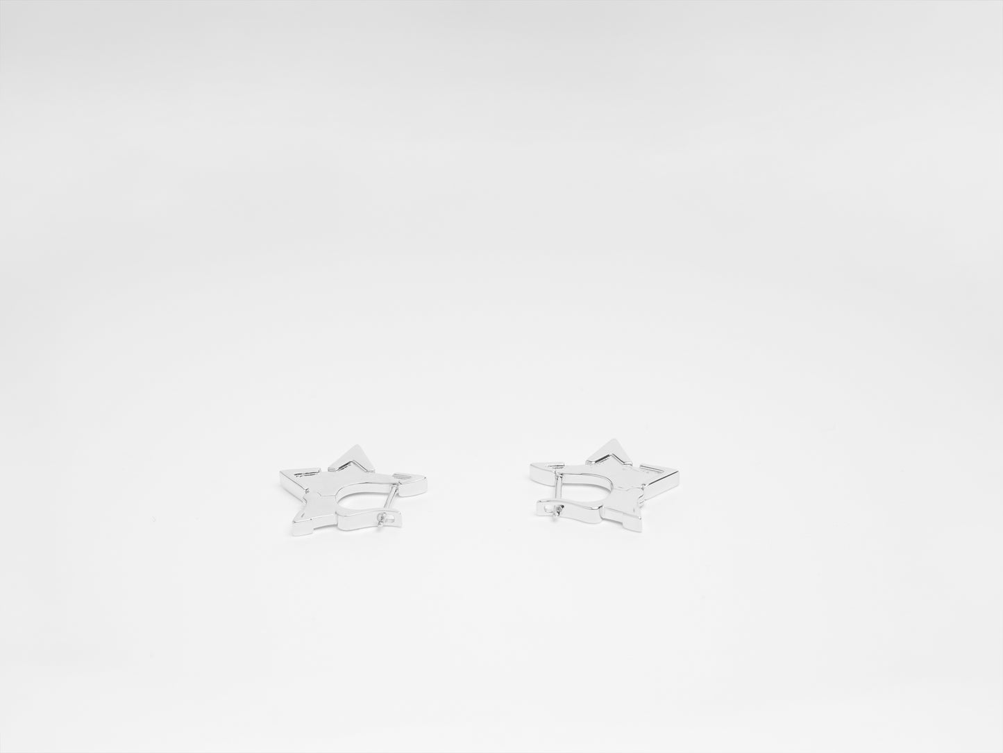 Cleioner hoop earrings [sterling silver]