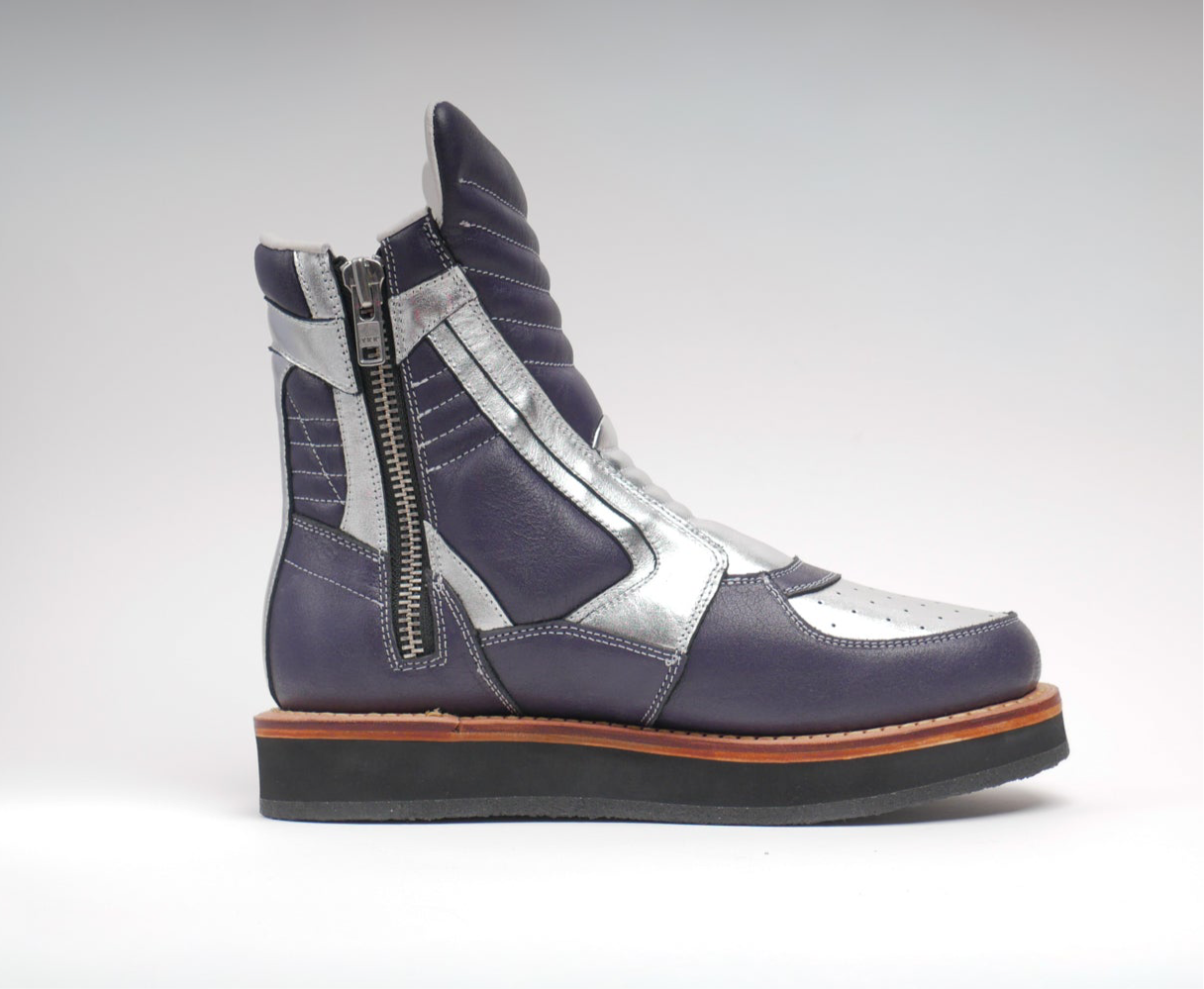 Enoch Sneaker Boots [Slate Blistered Purple]