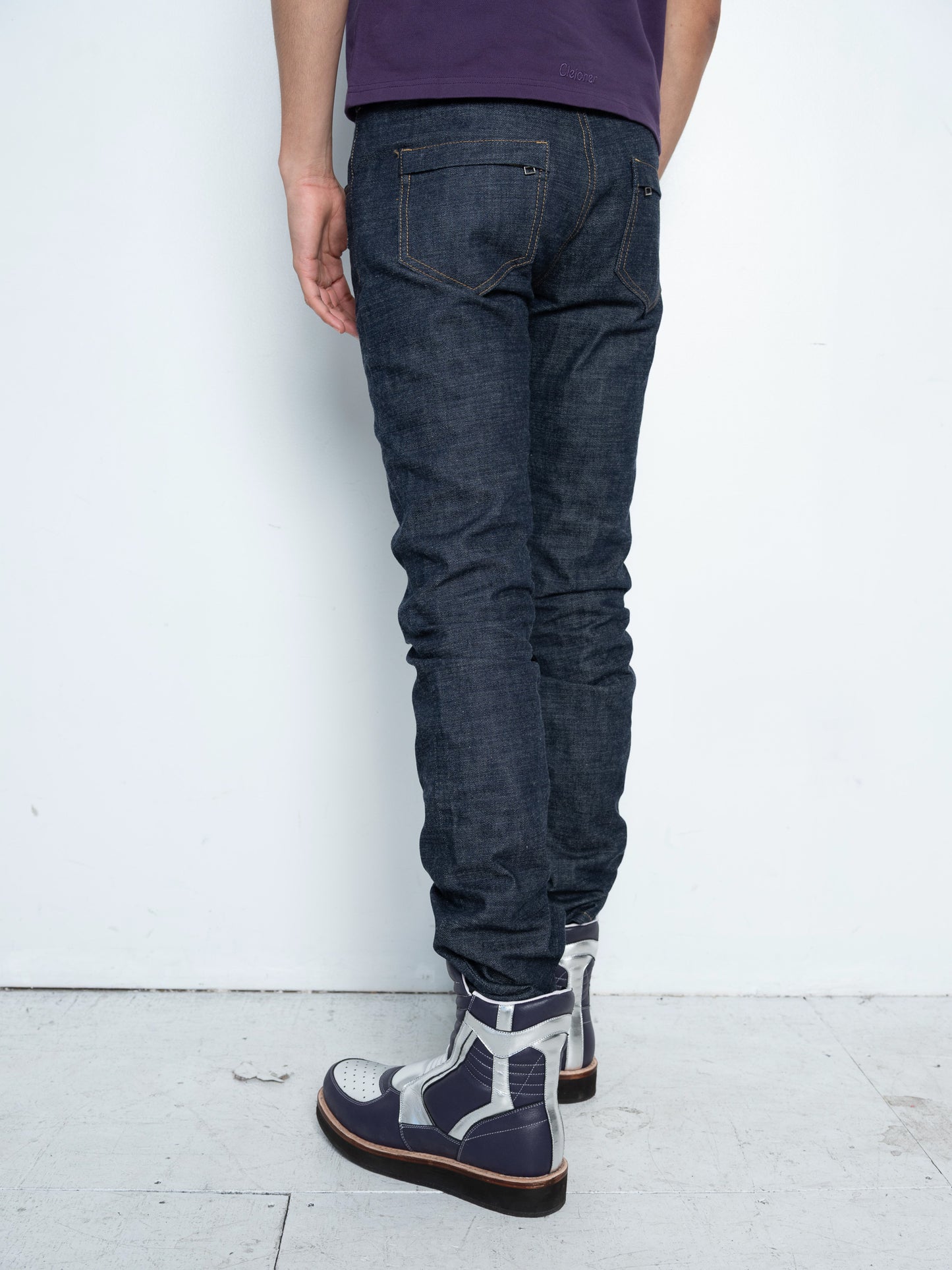 Drek Biker Pants [Blue Selvedge Denim]