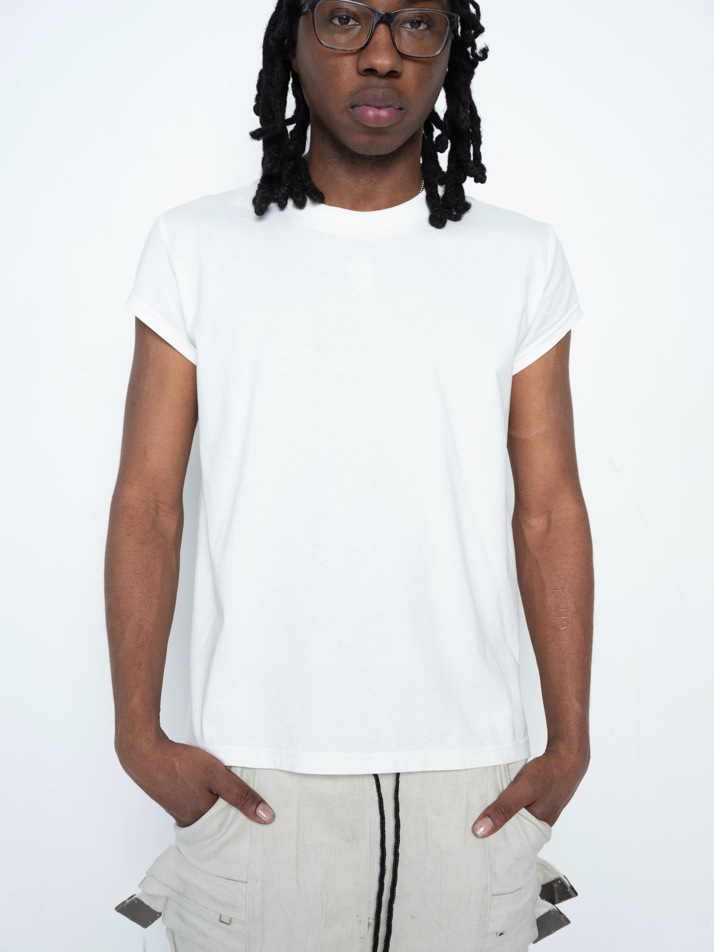 Flighter tee [white, heather grey, black]