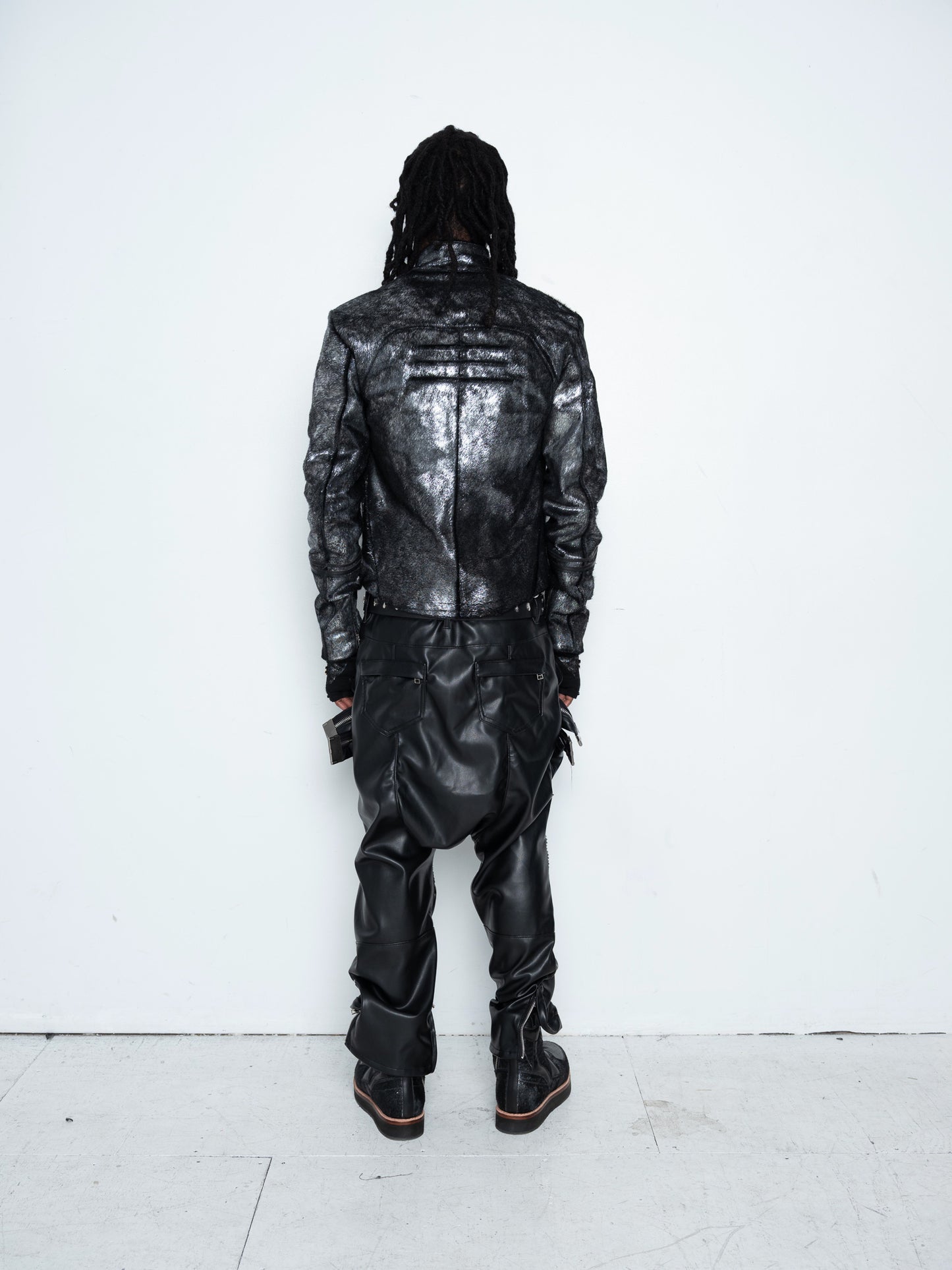 Du'bois Fencing Jacket [Black Metallic Pony Hair]