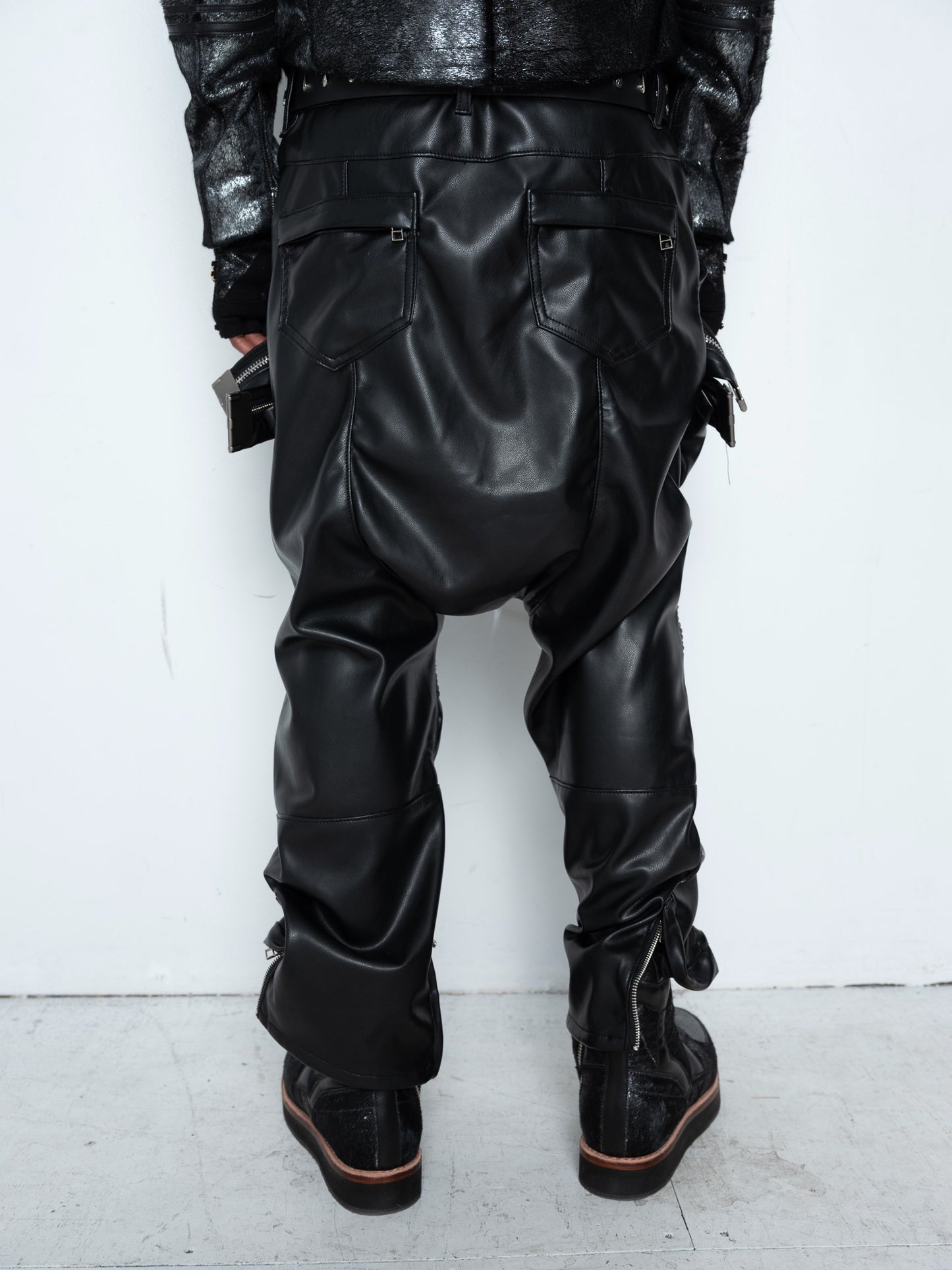 Citreon dropcrotch swinger pants [lambskin]