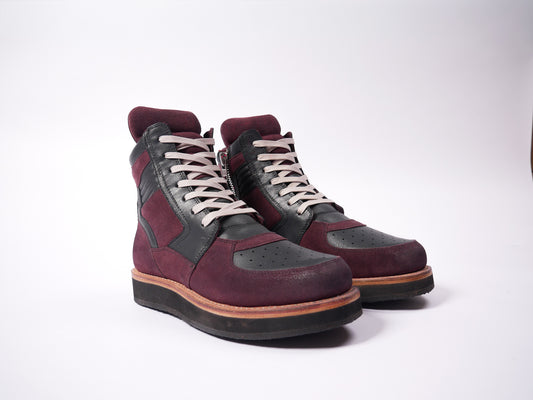 [PRE ORDER] Laced Enoch Boots [RED MAHONGANY ORION BLEU]