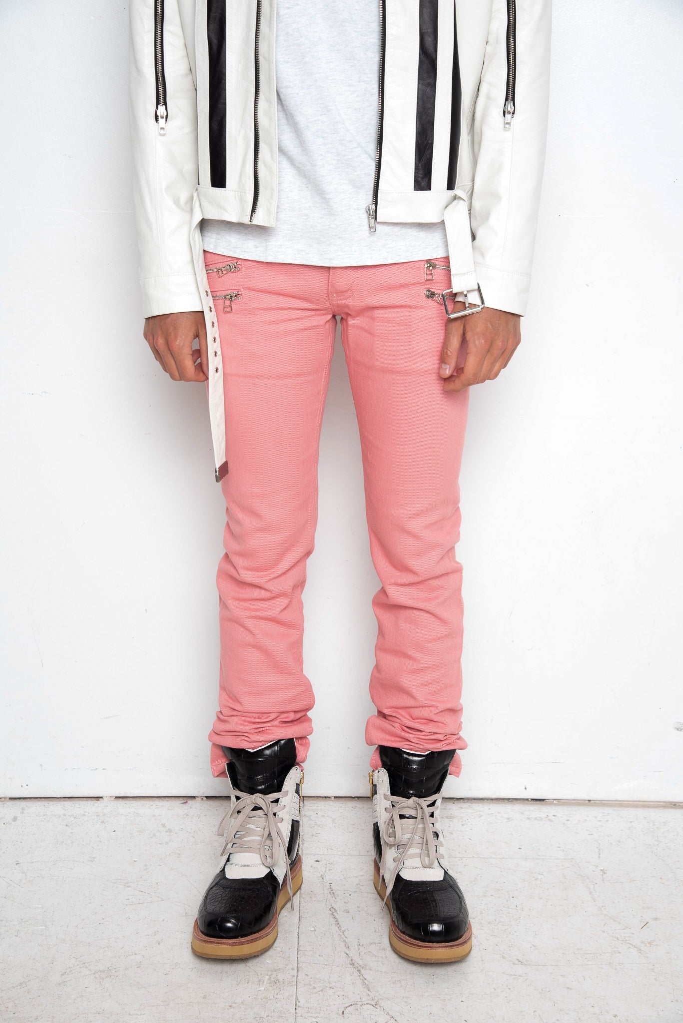 Four Zip Drek Biker [Satchet Pink]