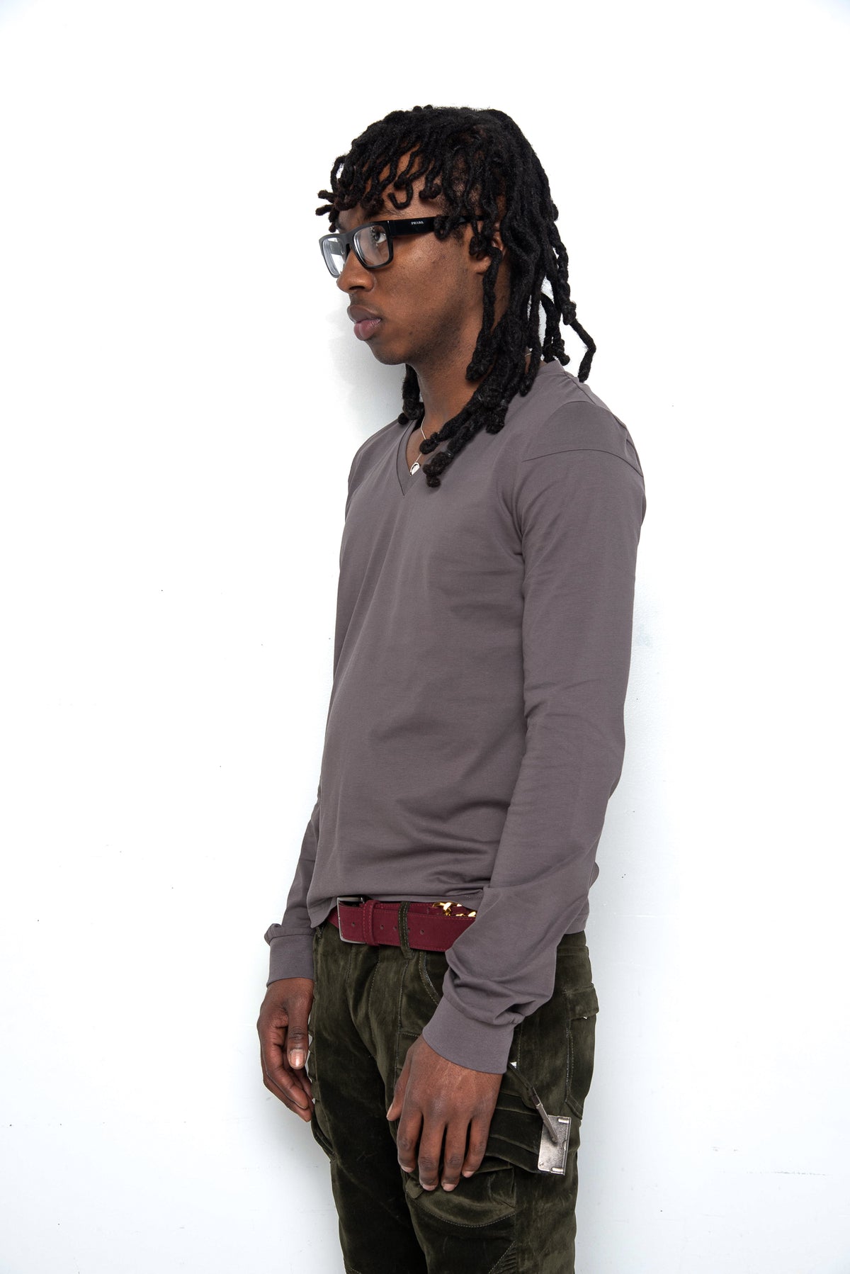 Flighter V neck Long Sleeve [TORTE]