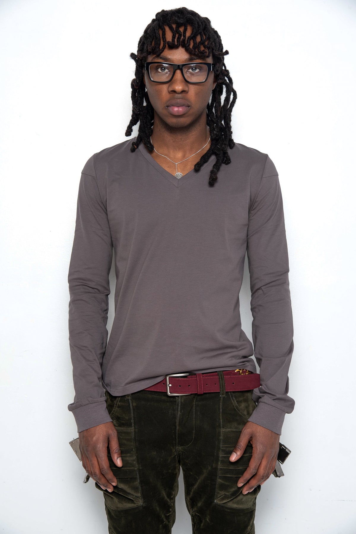 Flighter V neck Long Sleeve [TORTE]