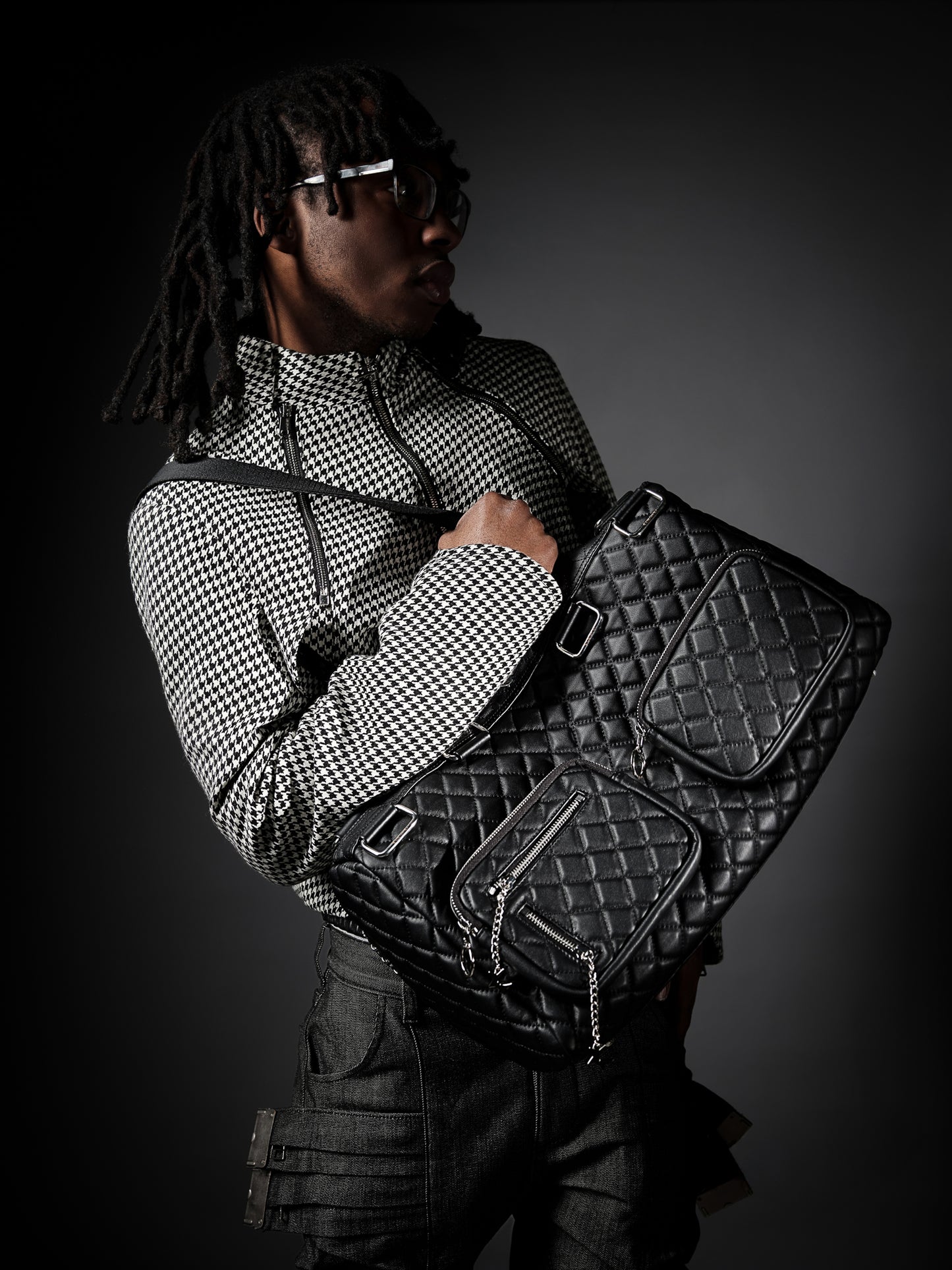 Du'Bois Duffle Bag [Quilted Leather]