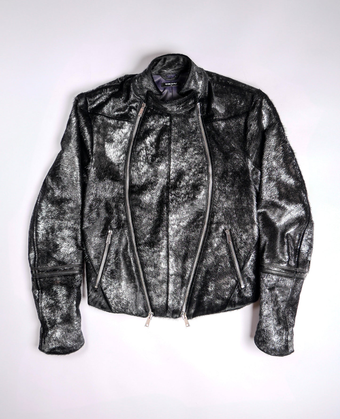 Du'bois Fencing Jacket [Black Metallic Pony Hair]