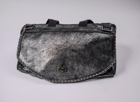Du'Bois Duffle Bag [Metallic Glitter Pony Hair]