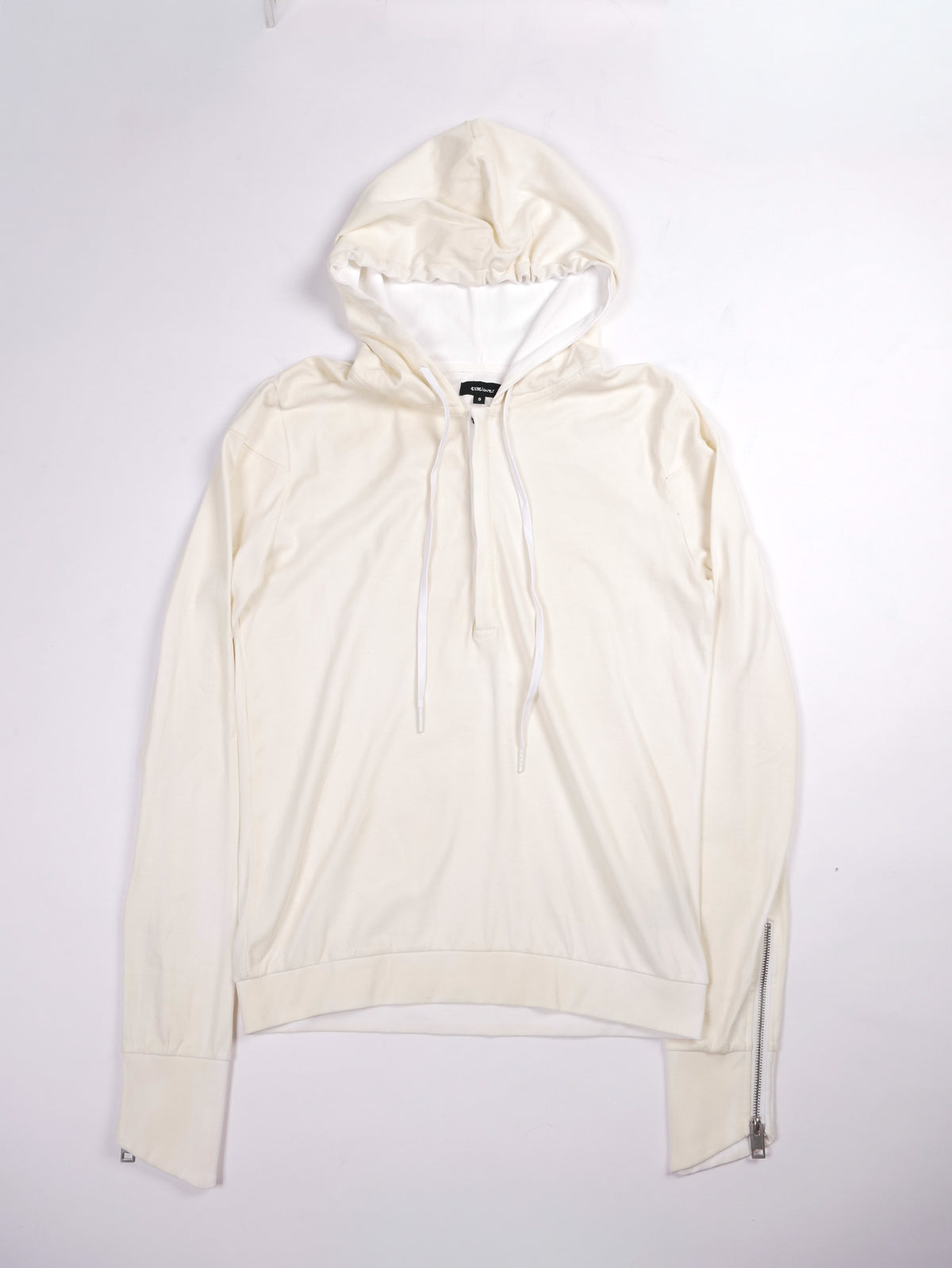 Max Waxed Flighter Hoodie [WHITE WAXED] [EXCLUSIVE ONLINE]