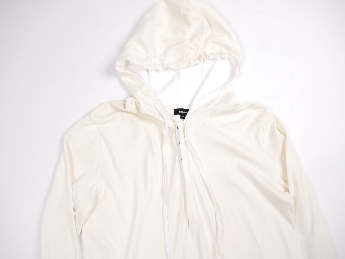 Max Waxed Flighter Hoodie [WHITE WAXED] [EXCLUSIVE ONLINE]