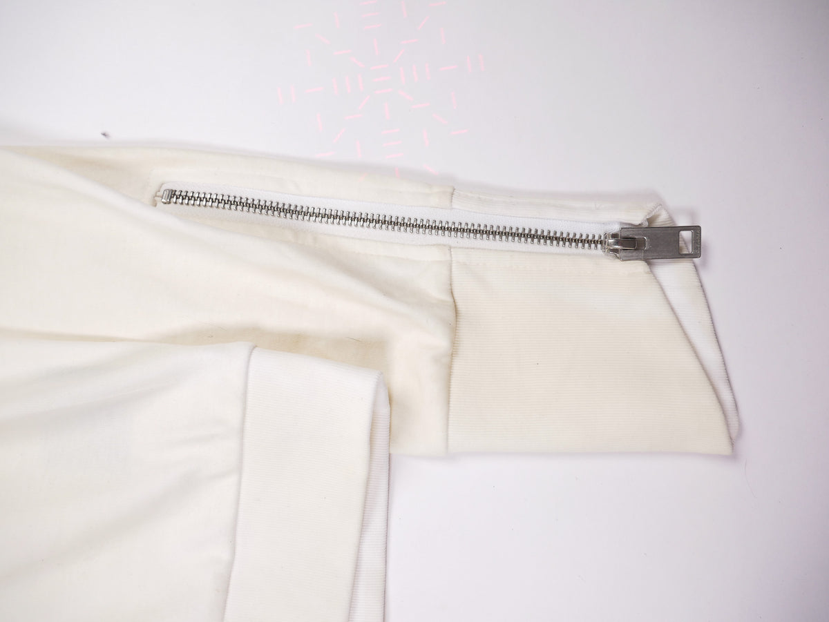 Max Waxed Flighter Hoodie [WHITE WAXED] [EXCLUSIVE ONLINE]