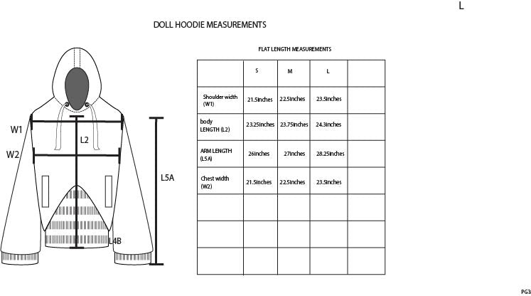 Doll Hoodie: Dahlia