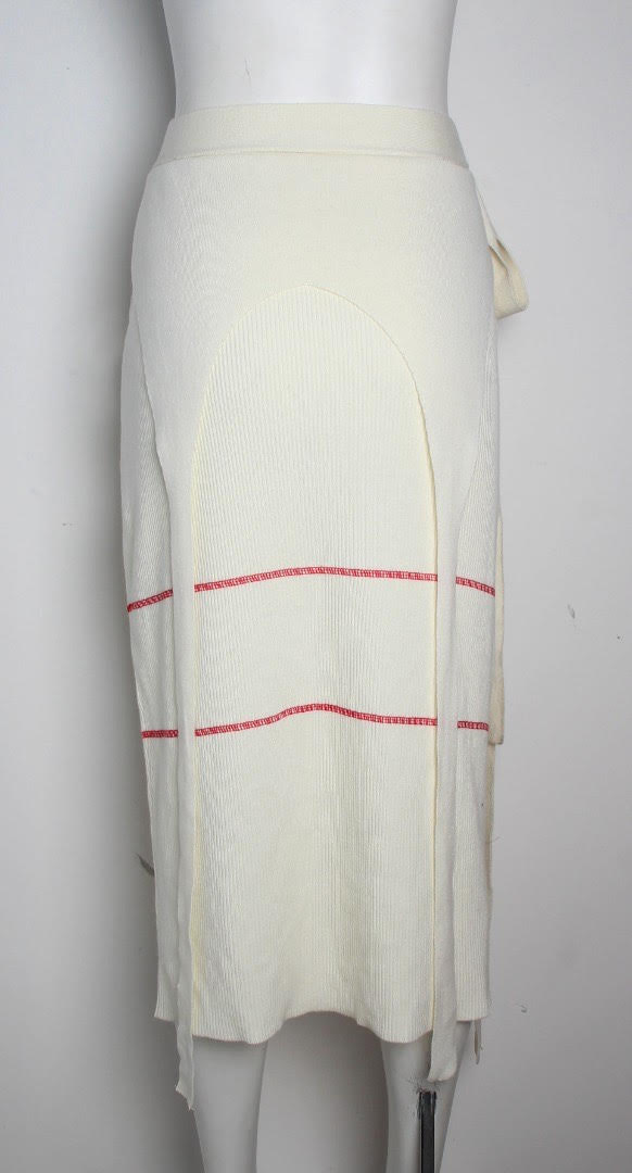 Cleioner Gauze Wrap Skirt