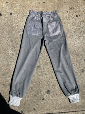 Velour Lined thick ribbed sweatpants